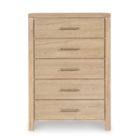 B5822 - 46 : Tủ Đứng 05 Ngăn Kéo - Màu Kem Sứ Nung